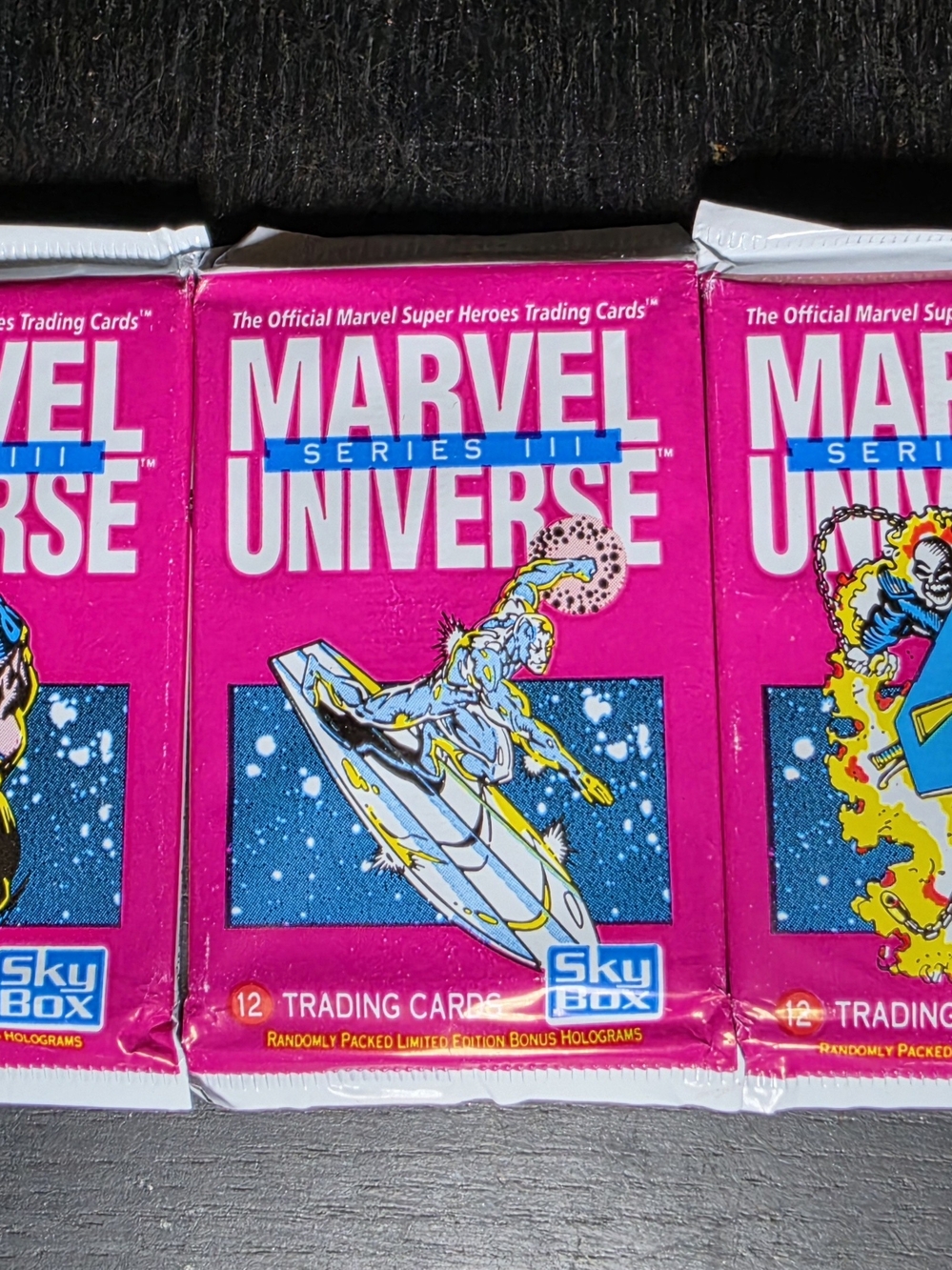 1992 Marvel Universe Series 3 SkyBox Sealed Trading Card Packs Vintage